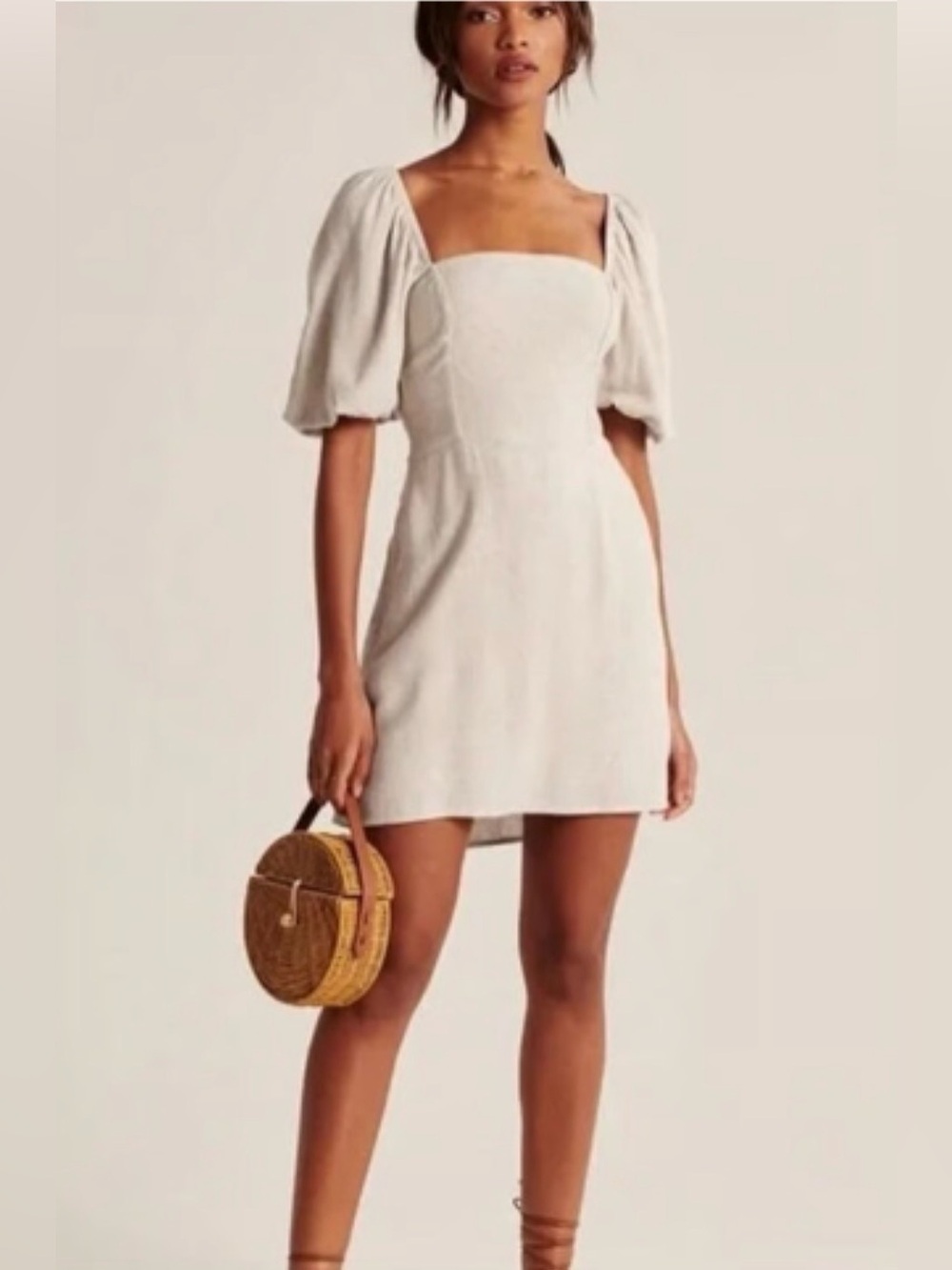 Abercrombie & Fitch | Peasant Mini Dress, M